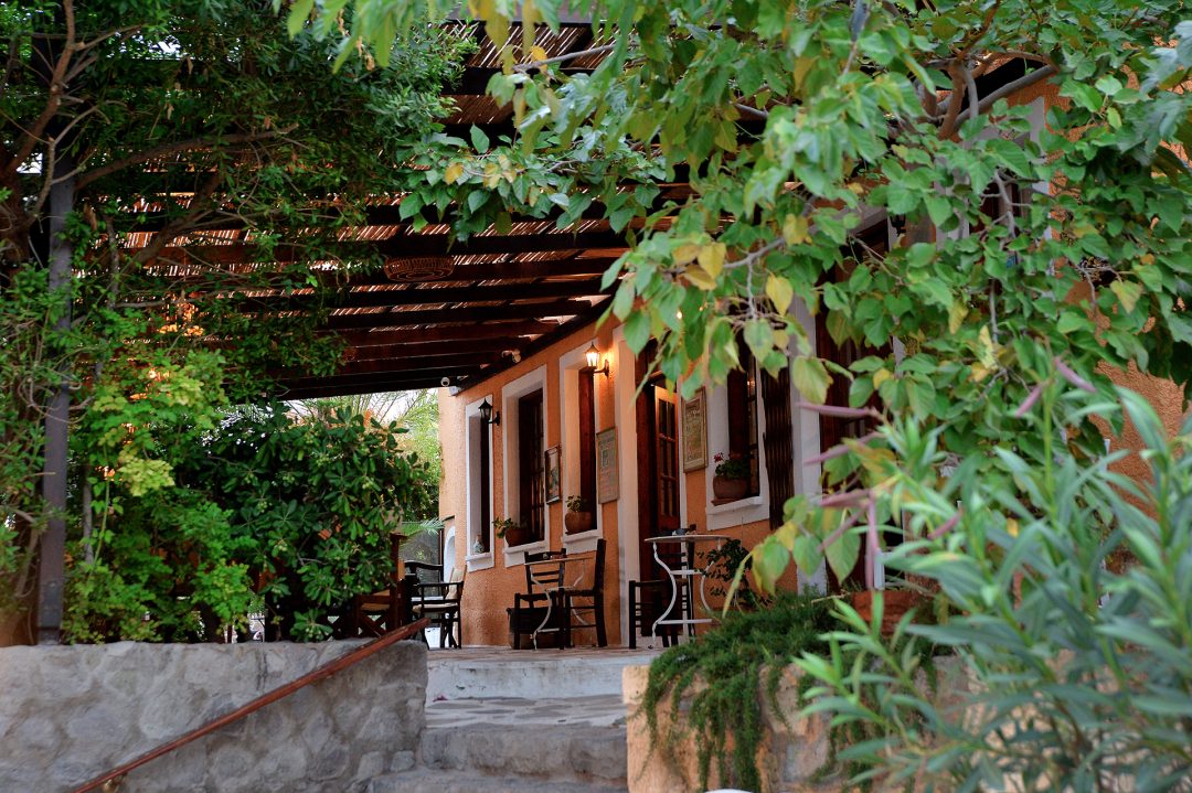 Vagia Traditional Hotel exterior nestled in Aegina Greece