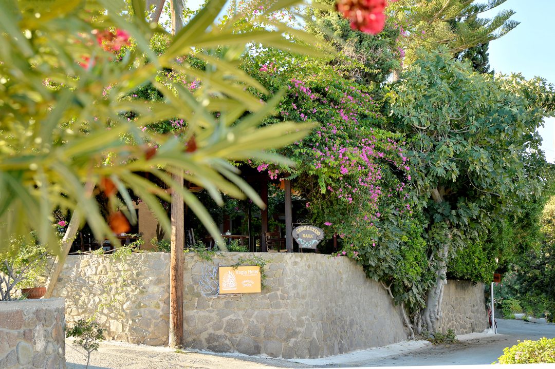 Vagia Traditional Hotel exterior nestled in Aegina Greece